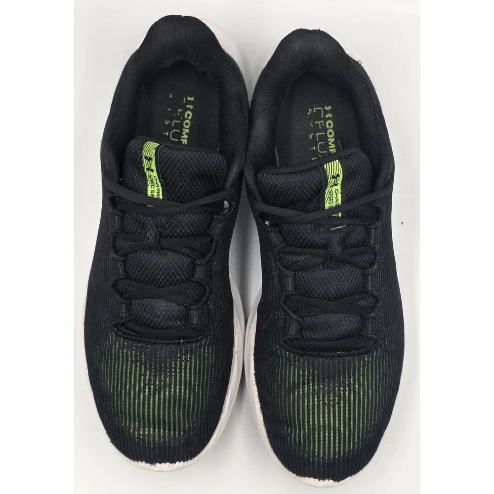 Under Armour Charged Revitalize Sneakers Mens Black  Low Top Running Shoes 10